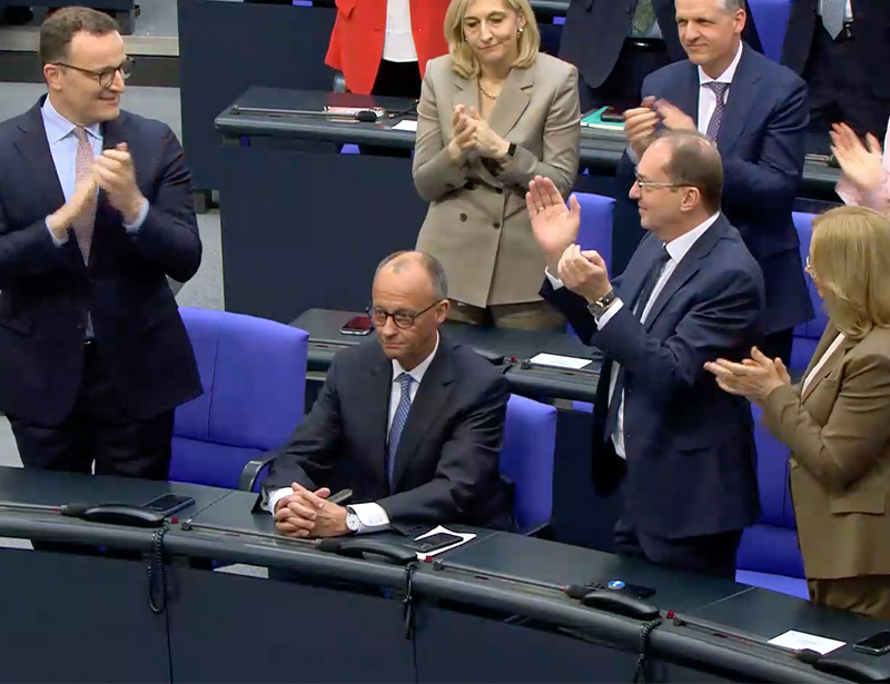 Merz na twee stemrondes alsnog kanselier
